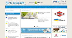 Desktop Screenshot of milkua.info