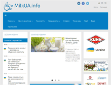 Tablet Screenshot of milkua.info